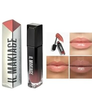 IL MAKIAGE Lip Service Hi-Shine Lip Glaze in PDA - universal nude gloss